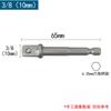 Hexágono Handle Turn Quartet Link 1/4 3/8 1/2 Mão Furadeira Elétrica Turn Electric Wrench Joint Socket Link