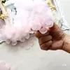 Acessório de Cabeça para Noiva Flor Véu Artesanal DIY Material Pó