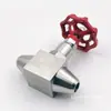 Válvula de Agulha J61Y/W-160P em Aço Inoxidável 304, Válvula de Bloqueio Soldada de Alta Pressão, Instrumento J61W/320P
