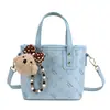 Bolsas de Nicho Estampadas Súper Populares para Mujer 2026 Nuevo Color de Moda Bloqueo de Color Bolso Cruzado Versátil Bolso de Mano Exquisito Bolso Cubo