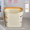 Cesta Bonita para Roupas Sujas Doméstica Grande Capacidade Vestiário Banheiro Cesta de Lavanderia Quarto de Estudante Artefato de Roupas Cesta de Armazenamento de Roupas