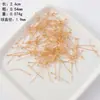 Alfinetes de Cabeça Redonda de Cobre Puro Amarelo Acessórios para Miçangas Artesanais DIY Materiais para Pulseira Colar Brincos Grampo de Cabelo Fabricante