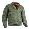 Marca Retro Americana Transfronteriza Chaqueta de Aviador con Cuello Vertical Traje de Béisbol Casual Holgado Abrigo Primavera y Otoño Explosiones en Vivo