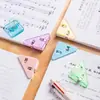Clip Transparente Multifuncional para Esquina para Organizar Exámenes, Libros, Carpetas Triangulares, Papelería, Papel A4 y Recibos