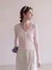 Capa exterior morada con chal de volantes, vestido tipo camisola, cárdigan para aire acondicionado, abrigo fino para mujer, cárdigan de punto de protección solar para verano