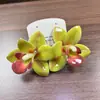 Pendientes Florales Grandes de Rafia Estilo Vacacional Junto al Mar Populares de Lujo Ligero Pendientes de Estrella de Mar Pendientes Elegantes de Nicho