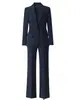 Blazer de Terno Profissional de Alta Qualidade para Mulheres, Elegante, Corte Slim, Traje de Negócios, Roupa Formal para Administração de Imóveis e Atendimento ao Cliente, Adequado para Primavera e Outono