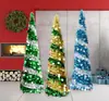Árbol de Navidad transfronterizo con luces Decoración navideña Decoraciones de interior Decoración de árbol de Navidad Árbol flocado navideño venta al por mayor