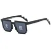 Nuevas gafas de mosaico, gafas de sol 2D, gafas de sol pixeladas personalizadas de Minecraft al por mayor