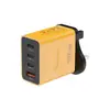 Cargador multifunción transfronterizo 2024 nuevo acuerdo completo, cabezal de carga rápida de 38W, cabezal de carga PD de 25W, europeo, americano, británico