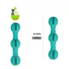 Pelota dispensadora de premios de goma Nunbell Transfronteriza para Perros, Juguete Interactivo de Rompecabezas para Mascotas, Juguete Resistente para Masticar, Juguete de Entrenamiento para Perros
