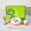 Especial transfronterizo para juego de té matcha estilo japonés para pedir té, juego de té, montaje de juego de té, tazón para matcha, cuchara para matcha, 100 herramientas Benli para matcha