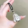 Caperucita Roja Libro Explosiones Maitreya Buda Arenas Colgante de Oro 2024 Nuevo Método Antiguo Industria Pesada Punto Diamante Flash Pequeño Collar de Buda Dorado