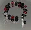 Pulsera de Cereza Roja Popular de Venta Caliente al por Mayor Gradiente Rojo Vidrio Original Nicho Pulsera de Pareja Regalo