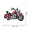 Parches bordados coloridos de motocicleta multiestilo, estilo callejero americano, para chaquetas y bolsos de entusiastas de la motocicleta, decoración DIY