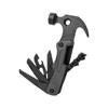 Martillo de garra multifuncional para exteriores, portátil, combinado, cuchillo, destornillador, herramienta de emergencia para coche, reparación del hogar, regalo