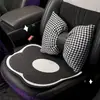 Cojín Fresco de Panal de Abeja para Asiento de Coche de Verano Cojín Transpirable para Asiento de Coche Cubierta Decorativa Creativa para Asiento de Coche con Estampado de Espiga y Flor