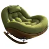 Nueva Silla Mecedora Reclinable para Balcón, Sillón Casual para el Hogar, Sofá Perezoso, Silla Huevo, Reclinable para Dormir, Silla Mecedora