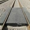 Placa de Cruce de Goma para Minería P50 para Paso a Nivel de Ferrocarril de Suministro Recto, Placa de Cruce de Goma Resistente al Desgaste y a la Corrosión