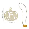 Decorações de Abóbora de Madeira para Halloween da Amazon Peças de Madeira em Branco Não Acabadas para TikTok Placas DIY Xiyin