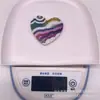 Soporte de espejo en forma de corazón creativo soporte trasero para teléfono móvil amor regalo espejo de maquillaje personalizado personalización de logotipo