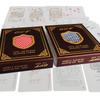 Mayorista GYT689 carta de juego de plástico esmerilada de doble cara impermeable resistente al desgaste carta estándar mundial