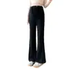 Pantalones de maternidad para otoño 2026, estilo nuevo, pantalones de maternidad que no aprietan, pantalones de campana, talla grande, para mujeres petite, ropa de otoño