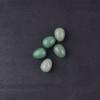 Cristal Natural 2cm Huevo Pequeño Piedra con Forma de Huevo Material de Jade Huevo de Pájaro Piedra Cruda Adorno Objeto de Mano para Jugar, Natural