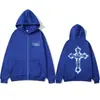 Sudadera con cremallera de esqueleto Lyfestyle del rapero Yeat Moda Hip Hop para hombre