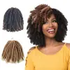 Peruca de fibra química Amazon Cabelo Spring Twist Sintético Peruca de trança suja cacheada
