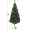 Árbol de Navidad de Aguja de Pino de 1.5M 1.8M, Árbol de Navidad Denso sin Luces con Base de Hierro, Suministros para Decoración Navideña