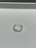 Anillo Sencillo Plano de Plata de Ley 925 para Dedo Índice Abierto Ajustable Plata Elegante Coreano de Nicho ins Mujeres