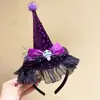 Diadema de Halloween, Diadema Luminosa de Cuernos de Calabaza, Accesorios Divertidos para Fotos, Accesorios para el Cabello, Decoraciones para Vestidos Festivos