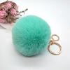 Llavero de bola de pelo directo de fábrica ropa decoración de bola de felpa colgante de bolsa accesorios para coche accesorios DIY