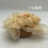 Fio Nuvem Atacado, Fio Floco de Neve, Tecido Organza Brilhante Rígido de Alta Densidade, Tecido para Saiote de Fantasia de Palco Bordado