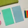 Cuaderno de Anillas A6 Accesorios F Cuaderno Desmontable 6 Agujeros Presupuesto en Efectivo Bolsa de PP