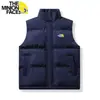Chaleco Cálido de Moda para Pareja Chaleco Juvenil Otoño e Invierno Cuello Alto Chaleco sin Mangas a la Moda Se Puede Personalizar con Logo