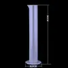 Cilindro Medidor de Plástico Transparente de 250ml Cilindro Medidor con Escala Material Importado Producción