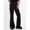 Calça Flare Estilosa com Estampa de Tinta Salpicada Estrela Estilo Retro Americano de Nicho