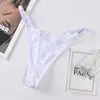 Calcinha Fio Dental Sexy de Renda Feminina, Charmosa e Sedutora, Estilo Europeu e Americano