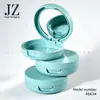 Pedido Jinze: Estuche Compacto Redondo con Tapa de Cierre a Presión para Polvos, Material de Empaque de Tubo Vacío de Plástico
