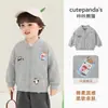 Ropa Infantil Panda Kaka Chaqueta Casual para Niños Top de Otoño para Niñas Ropa de Otoño para Niños Ropa de Primavera y Otoño para Bebés
