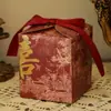 Caixa de Doces Estilo Chinês para Casamento, Nova Caixa de Doces Estilo Chinês, Caixa de Doces Pintura a Tinta, Caixa de Presente, Lembrança de Casamento