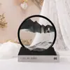 Pintura de Areia Movediça 3D Popular Transfronteiriça, Ornamento de Areia Movediça, Pintura de Areia de Ampulheta Tridimensional 3D Criativa, Decoração Animada, Presente para Casa