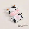 Acessórios de Resina DIY Desenho Animado Joias Leite Feliz Cola de Leite Grampo de Cabelo Capa de Celular Fivela de Sapato Chaveiro Pingente com