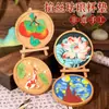 2026 Nuevo Kit de Materiales Hechos a Mano DIY Esmalte Cloisonné Tradicional Posavasos para Principiantes, Patrimonio Cultural Inmaterial, Festival del Medio Otoño