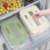 Caixa de bolinho de massa multicamada doméstica caixa de preservação de alimentos de tempo de sincronização caixa de preservação de alimentos de grande capacidade de bolinho de massa caixa de armazenamento ultracongelado