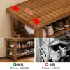 Zapatero para Entrada de Casa con Banco de Almacenamiento Integrado, Banco de Cambio de Zapatos de Múltiples Niveles para Pasillo Interior, Zapatero de Madera