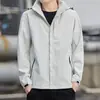 Jaqueta fina esportiva corta-vento casual de nova estilo para primavera e outono para casais