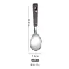 Casa Cozinha Aço Inoxidável Grão de Madeira Chinelo Pá para Fritar Grande Escorredor Chinelo Colher de Arroz Colher Grande Chinelo Grande